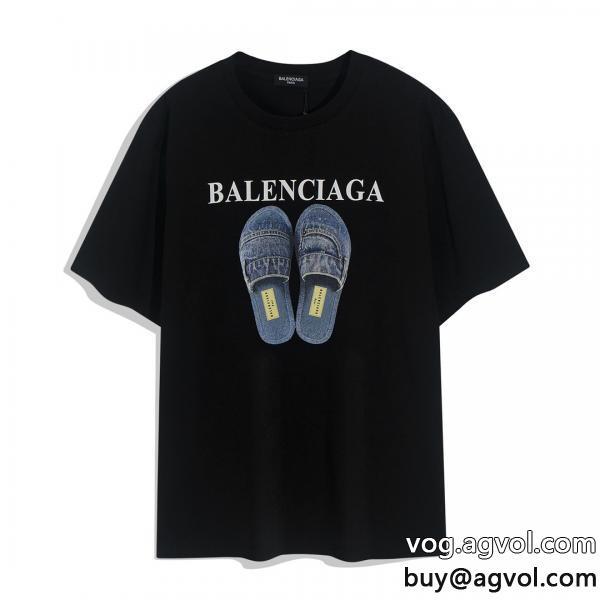 偽 ブランド 購入今年らしい着こなし人気☆冬にお勧め半袖Tシャツバレンシアガ