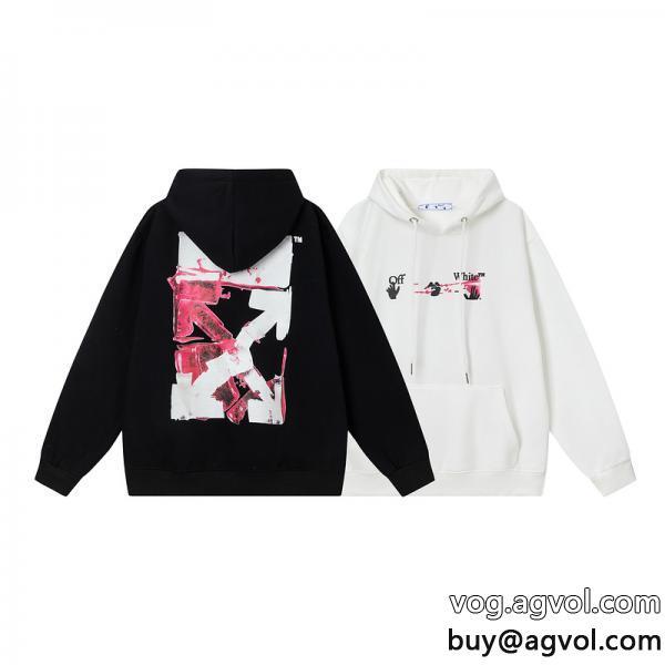 ブランド コピー s 級おしゃれ上級者を目指す大胆なカジュアルダウン新しい潮流パーカーOff-White