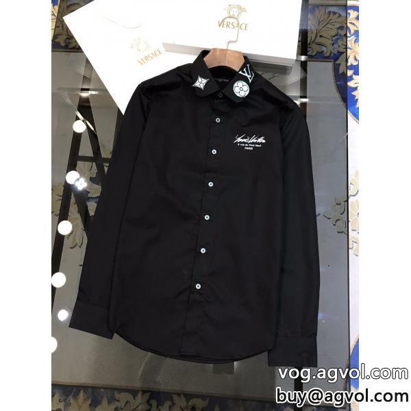 偽物 ブランド 販売最大の魅力機能的なアイテムルイ ヴィトン長袖Tシャツ