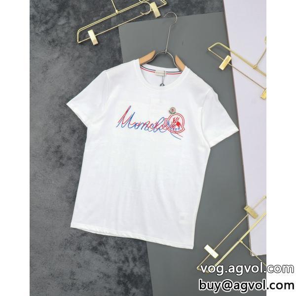 偽 ブランド 購入MONCLER半袖Tシャツ大変大人気2026魅力的なポイント