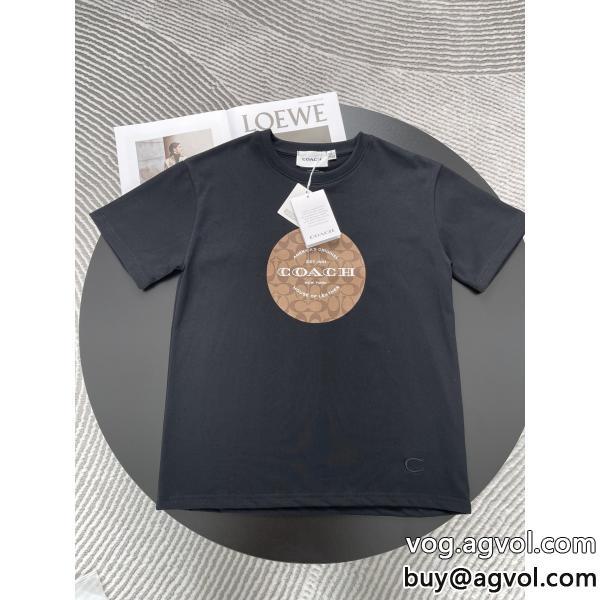 2026新作2026流行り抜け感や着心地重視ブランド 通販半袖TシャツCOACH