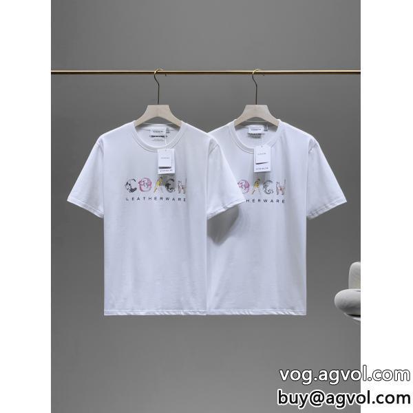 半袖Tシャツおしゃれ度をUPする新着大注目を浴びる2026新作コーチブランド 偽物 激安 通販