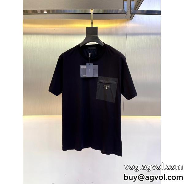 プラダスーパー コピー 安心 半袖Tシャツ大人気アイテム上品シックなお品