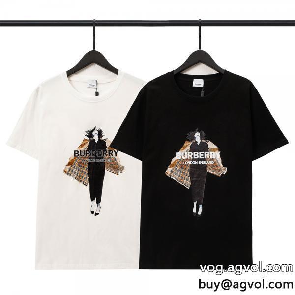 ブランド 通販 激安BURBERRY完売間近冬の買い必須！半袖Tシャツ