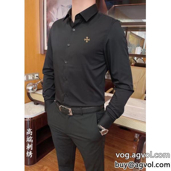 最高のエレガントトレンドスタイルスーパー コピー 安心長袖TシャツCHROME HEARTS