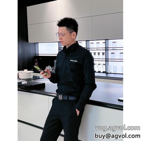 大人レディなシルエット人気話題PRADA長袖Tシャツブランド レプリカ