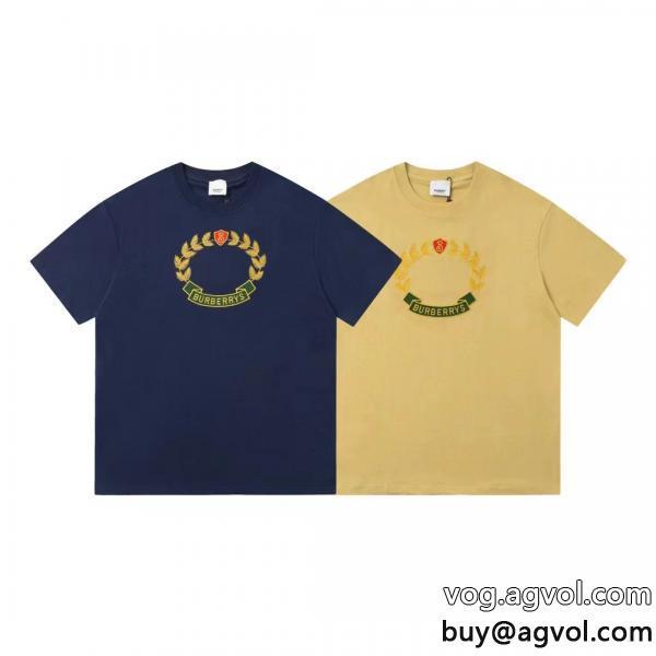 半袖Tシャツ再入荷が嬉しい万能アイテムBURBERRYブランド 通販 激安