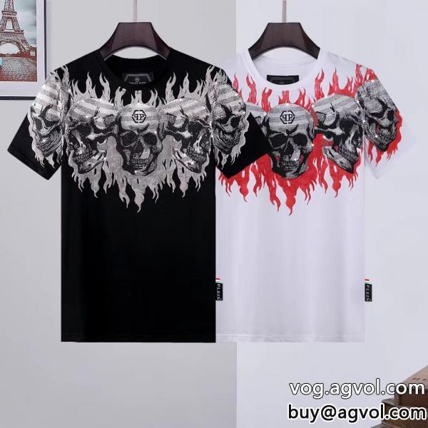 半袖Tシャツ洒落感を演出する！品良くおしゃれ偽 ブランド 購入フィリッププレイン
