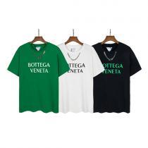 bottega venetaブランド コピー 着払いお色味たくさん大人気厳選した新しい潮流男女共用半袖Tシャツ