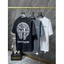 CHROME HEARTSおすすめセール旬デザインブランド コピー  半袖Tシャツ