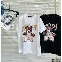 FENDIブランド フェイク驚き価格絶対に抑えておきたいトレンド半袖Tシャツ