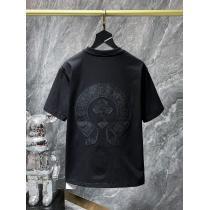 偽物 ブランド 激安半袖TシャツCHROME HEARTS今旬のシルエットバランス雑誌も街も人気アイテム