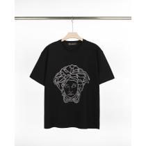 VERSACE半袖Tシャツブランド 激安シンプル使えるヘルシー 抜け感重視