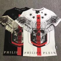激安 ブランド 通販今っぽいスタイルに決まる軽やかな印象半袖TシャツPHILIPP PLEIN