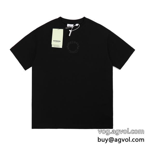 柔らかい雰囲気にまとめてエレガント系スタイル半袖Tシャツコピー ブランドBURBERRY