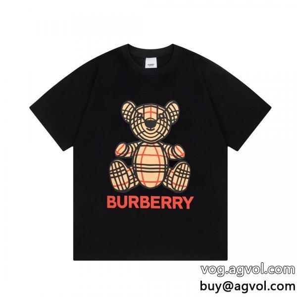 半袖Tシャツ超あたたかい際立つ抜け感があるバーバリースーパー コピー  