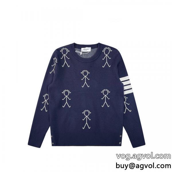 セーター偽 ブランド 販売完売必至映え度MAXTHOM BROWNE