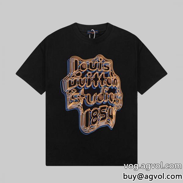 LOUIS VUITTON半袖Tシャツブランド スーパー コピー 舗今旬のシルエットバランス抜け感を出す