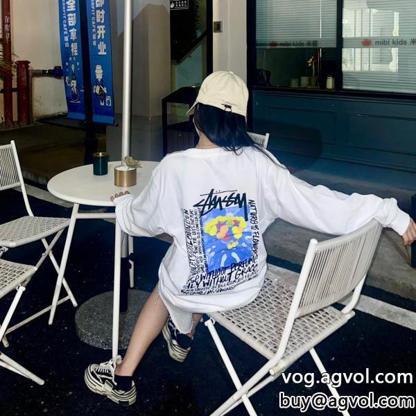 コピー 品 ブランドSTUSSY2026らしい華やか最新で完売確実長袖Tシャツ