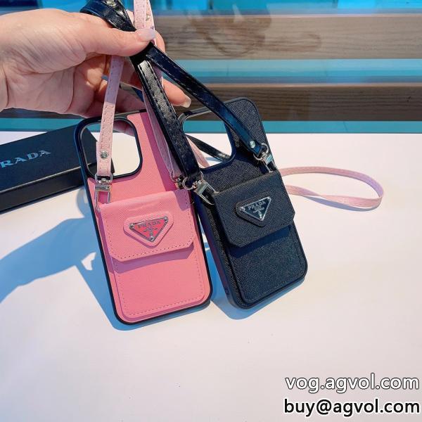 PRADA大人な印象が溢れ出る大人気限定カラーIphone ケース カバーブランド 通販