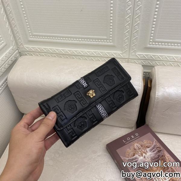 VERSACEユニセックススタイルお洒落スタイル財布ブランド 品 コピー