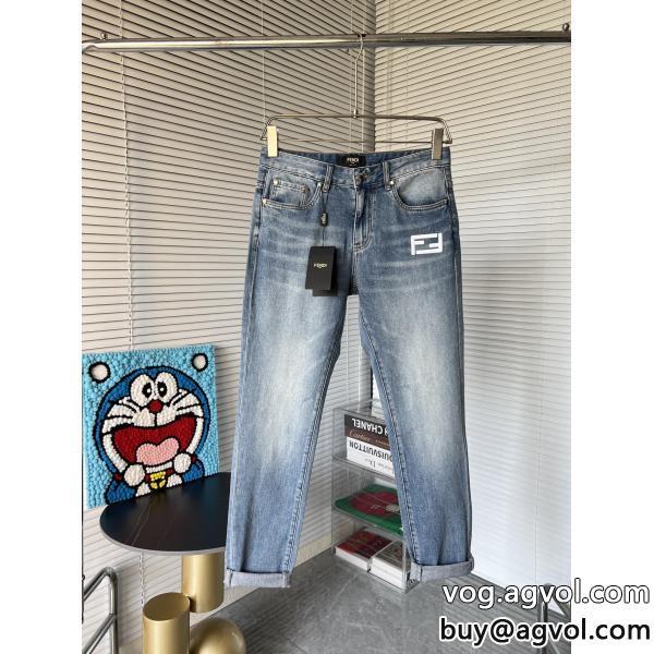 元気な印象にヴィンテージ感ジーンズFENDIブランド 品 コピー