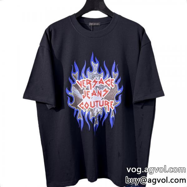 品のよさを感じさNEW素敵半袖Tシャツヴェルサーチブランド 偽物 激安