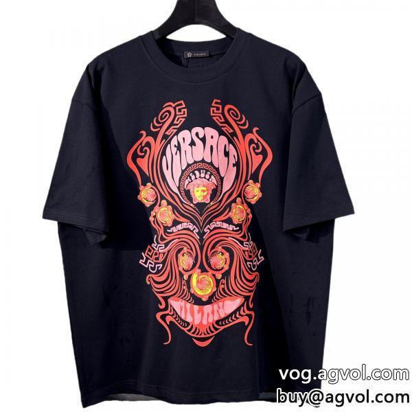 VERSACE超カッコイイ販売店舗限定モデル半袖Tシャツブランド コピー 優良