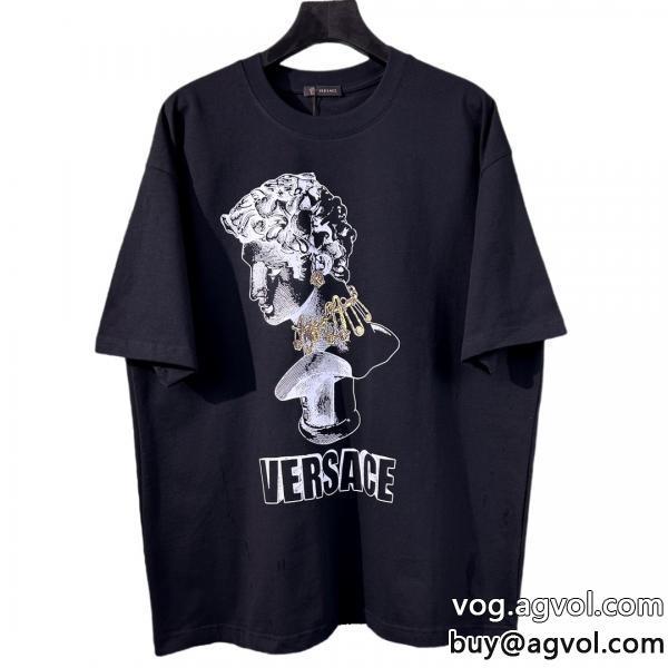 個性派さん超お目立ちVERSACEブランド コピー 安心半袖Tシャツ