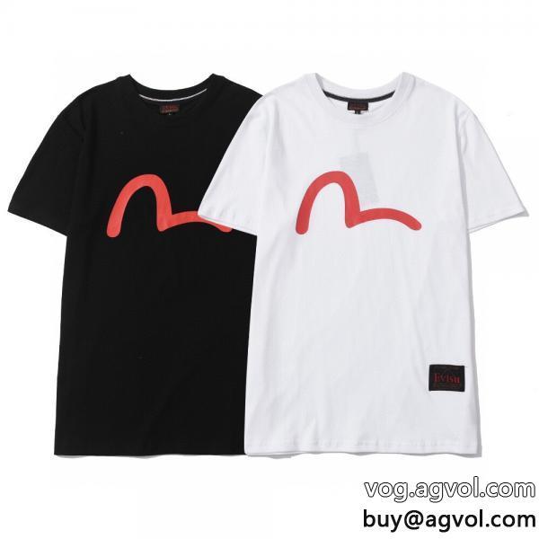 EVISU快適な履き心地大変人気半袖Tシャツブランド コピー 専門