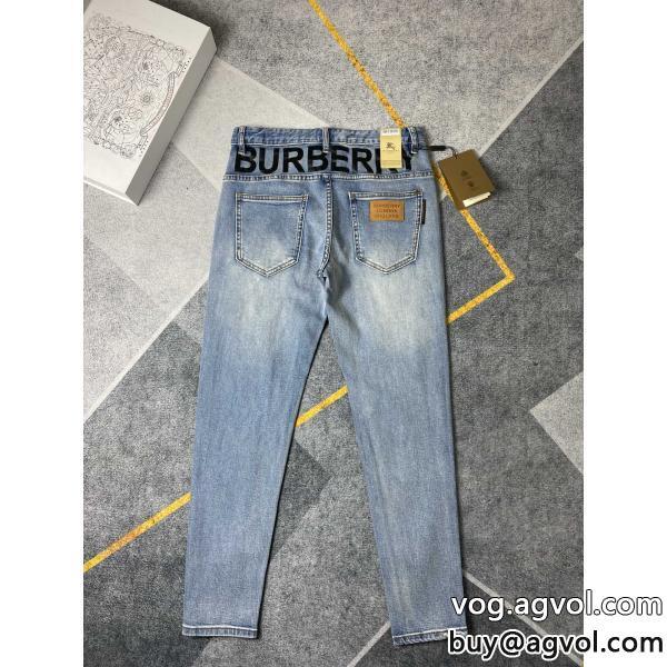 BURBERRY希少なアイテム軽やかな素材感ジーンズスーパー コピー  