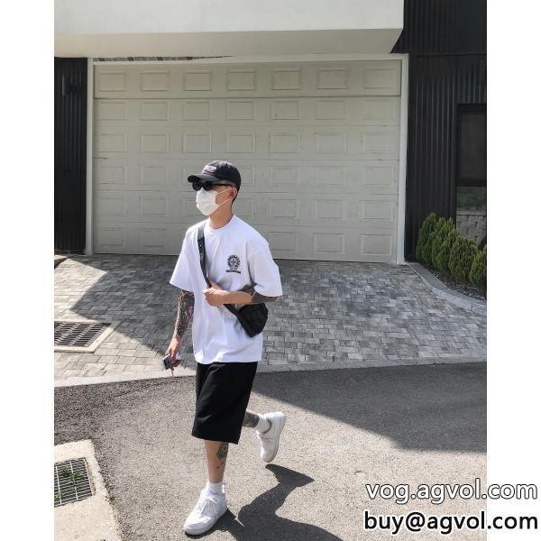 好印象な上品スタイル今年流大人っぽさCHROME HEARTSブランド アクセサリー 激安半袖Tシャツ
