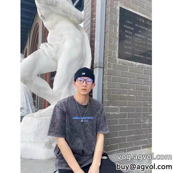 半袖Tシャツ優秀なアイテム上品さ漂うALEXANDER WANGブランド 通販 激安