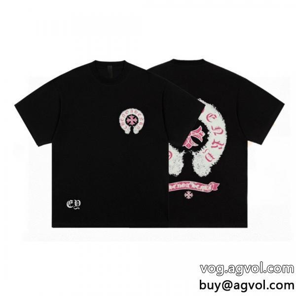 CHROME HEARTSブランド 偽物半袖Tシャツ高級感あるトレンドを追求した新作