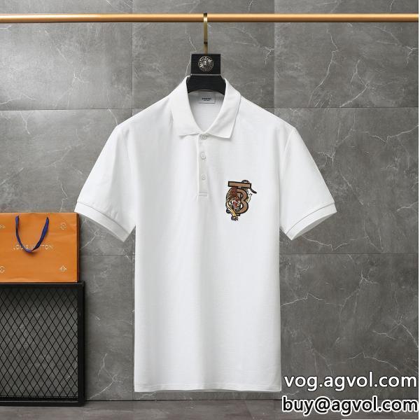 バーバリー個性的なデザイン快適な着心地半袖Tシャツコピー 品 販売