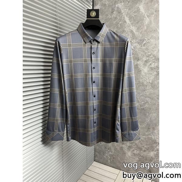 ブランド スーパー コピー 舗長袖シャツ透け感優しい憧れの23新作BURBERRY