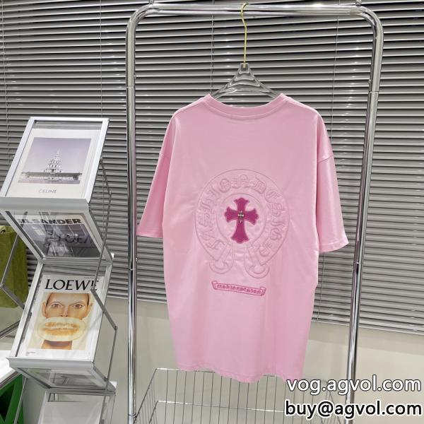 半袖Tシャツお洒落な印象に岩ちゃん愛用ブランド コピー  CHROME HEARTS