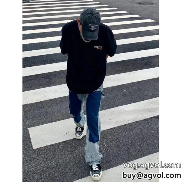 balenciaga半袖Tシャツオシャレ上級者に一生モノブランド アクセサリー 激安