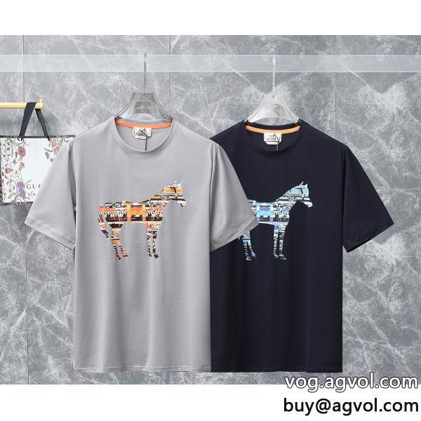半袖Tシャツブランド スーパー コピー 優良HERMES今年風人気の高い