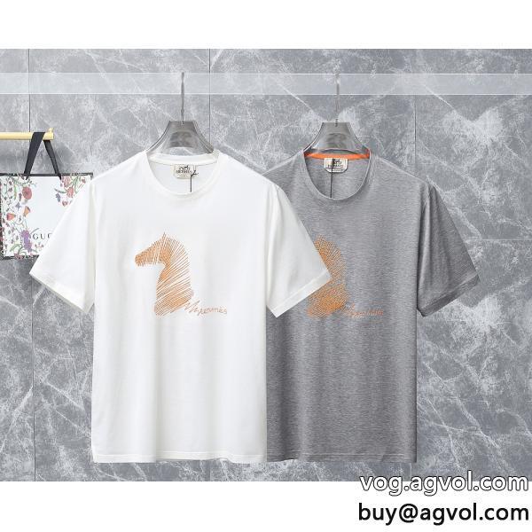 半袖Tシャツ偽 ブランド 販売通勤にもOK速達便発送HERMES