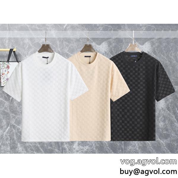 コピー 通販半袖TシャツLOUIS VUITTON通勤にもOK最新の2026アイテム