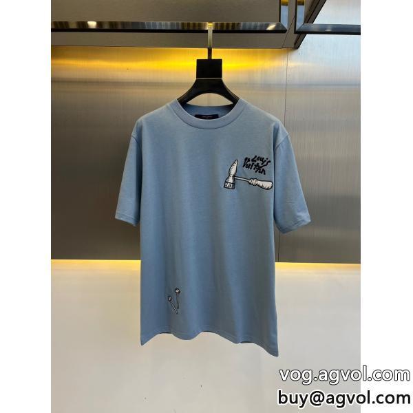 ブランド 偽物 激安 通販ルイ ヴィトン半袖Tシャツ早期完売大人の余裕が漂う
