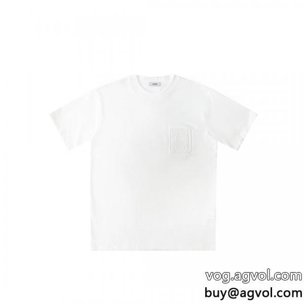 LOEWEスーパー コピー ブランド 通販高いクオリティ特に注目したい半袖Tシャツ