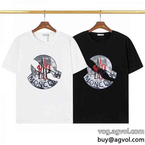 ブランド コピー ショップ上品で優しい雰囲気にファッション感満々半袖Tシャツモンクレール