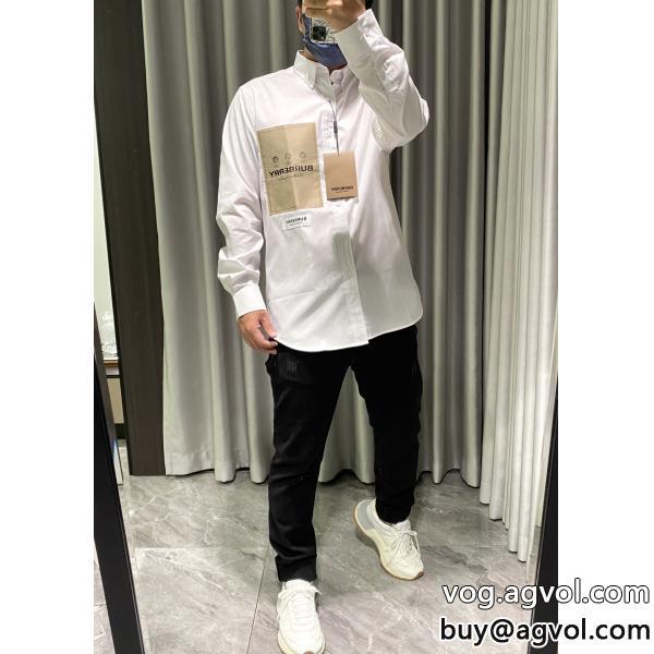 長袖シャツ高級感のあるデザイン希少なアイテムコピー 品 販売BURBERRY