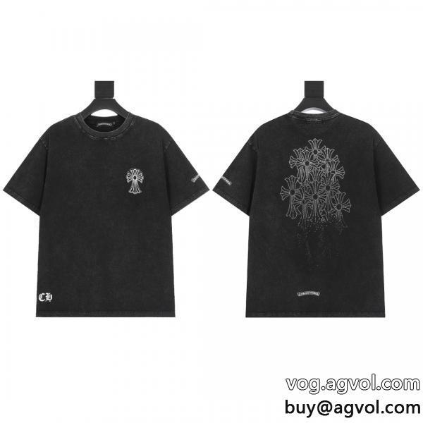 クロムハーツブランド コピー 通販スタイルアップ効果限定生産品半袖Tシャツ