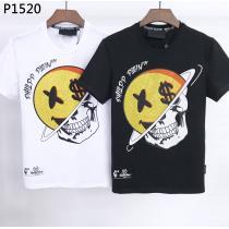 フィリッププレインコピー 品 販売SS23限定版ヴィンテージ感半袖Tシャツ