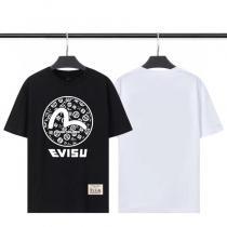 ブランド 偽物人気の高い日本完売EVISU半袖Tシャツ