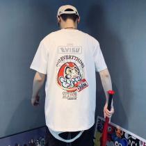 激安 ブランド最新先取りおしゃれなロゴ入りロゴが素敵エヴィス半袖Tシャツ