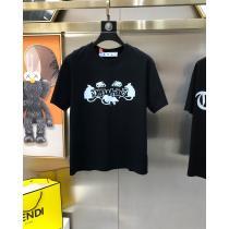 最前線2026モード感の高い2026のスタイルブランド 激安 半袖Tシャツオフホワイト